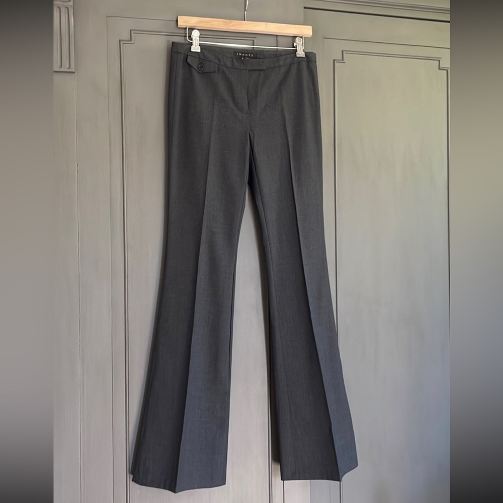 Theory Women’s Trouser Pant, Grey, Size 6